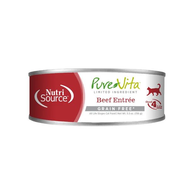 Pure Vita 5oz Beef Cat Entrée