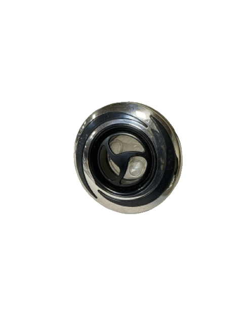 4&quot; PL Jet Int Halo BL Double Roto: Stnl Steel/Black/Black/Clear/Black