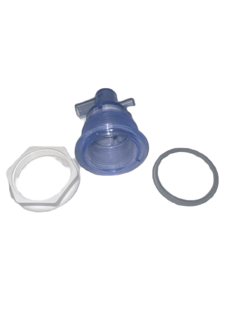 4&quot; PrLc LED Jet Body Clear w/ gasket, nut, Threaded