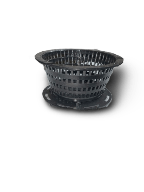 Dyna Flo Basket Slotted Diverter Plate Sub Assy. Black