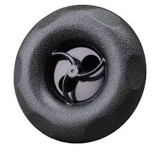4&quot; Scallop Face Twin Pulse Screw In Black