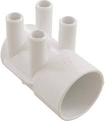 4 Port Dead End x 2&quot; Soc Manifold Smooth
