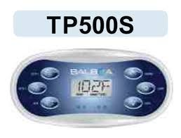 BALBOA  TP500S  6-BTN OVERLAY