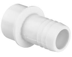 Barb Adapter 1/2&quot; spigot x 3/4&quot; Ribbed Barb
