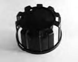 Cap for the Teleweir &quot;Blank&quot; Logo - Black
