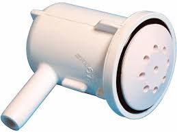 Low-Pro Air Injector 3/8&quot; Ell-Ribbed Barb