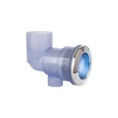 Circ Pump Spa Jet Assy, 1.5&quot; Slip Water, EPDM Comp L-Gasket, Clear Body, ...