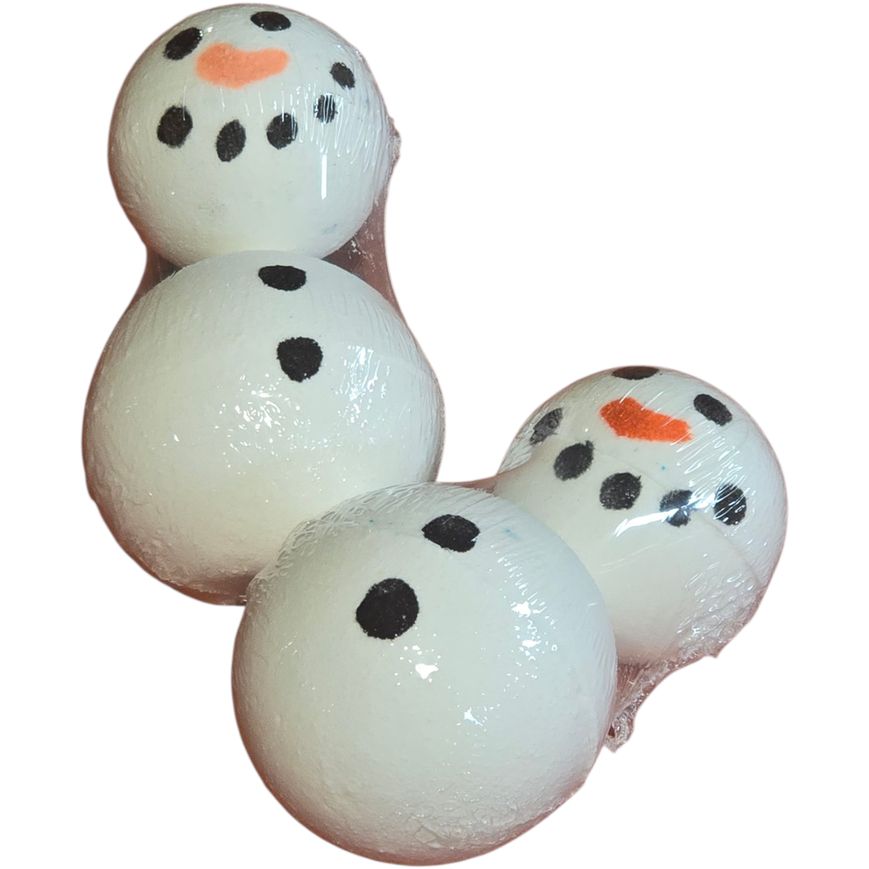 Snowman Stack Gift Bath Bombs