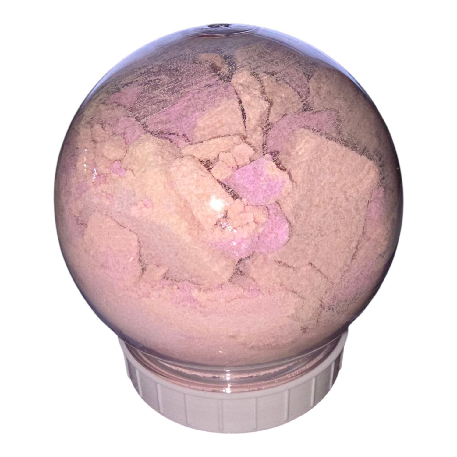 Snowglobe Bath Bomb Fizzy, Scent: Bubblegum