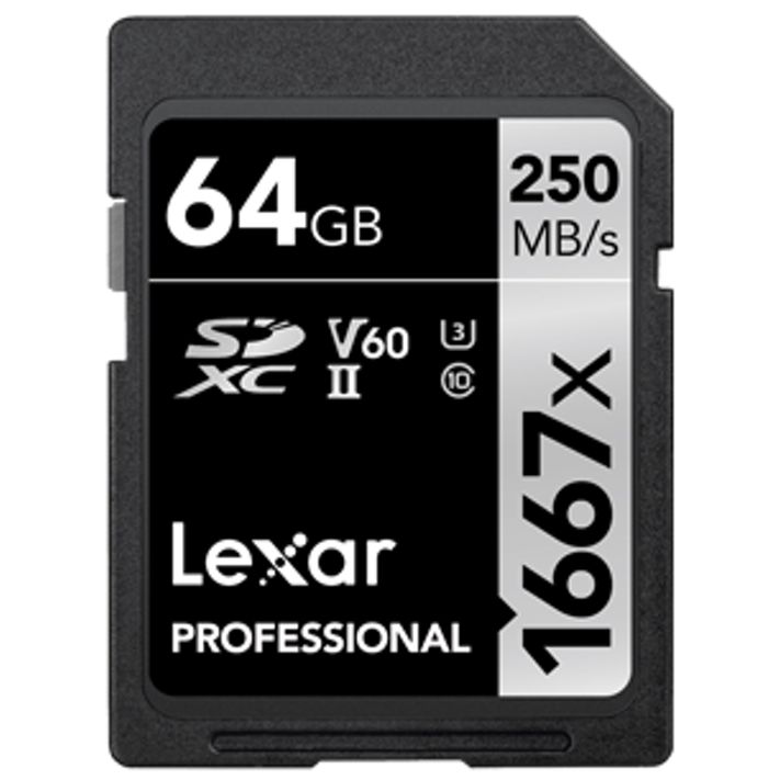Lexar 1677X 64GB SD