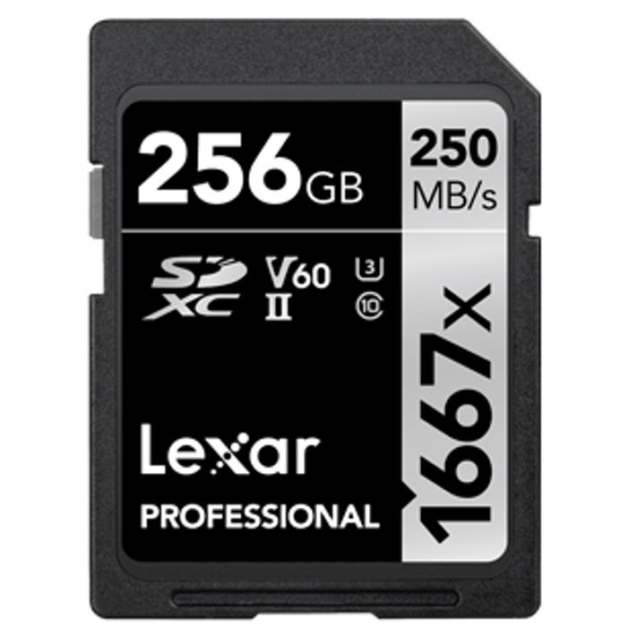 Lexar 1677X 256GB SD