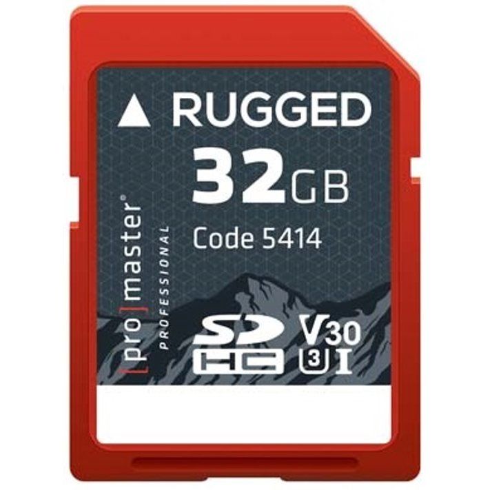 32GB SDHC Professional Rugged