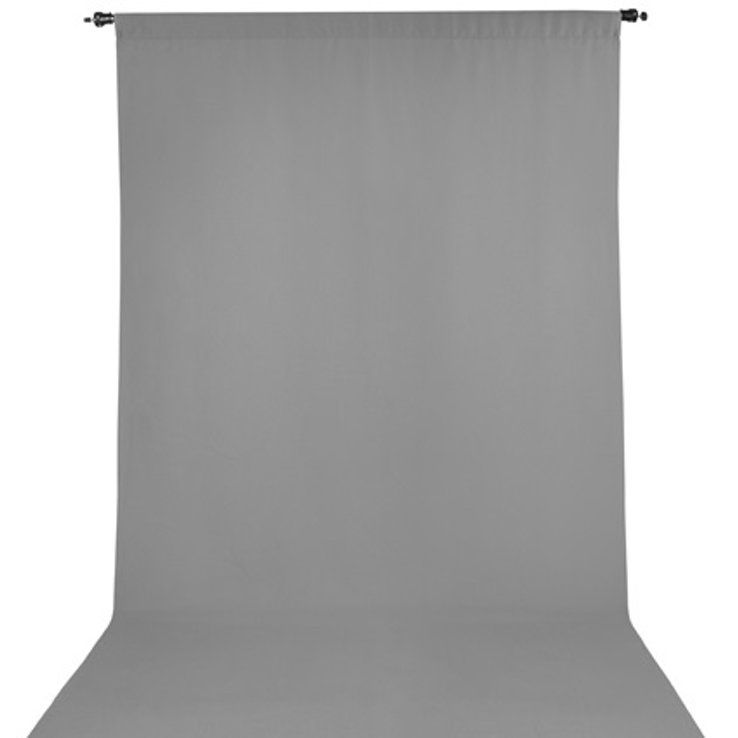 Wrinkle Resistant Backdrop (Grey 10x20)