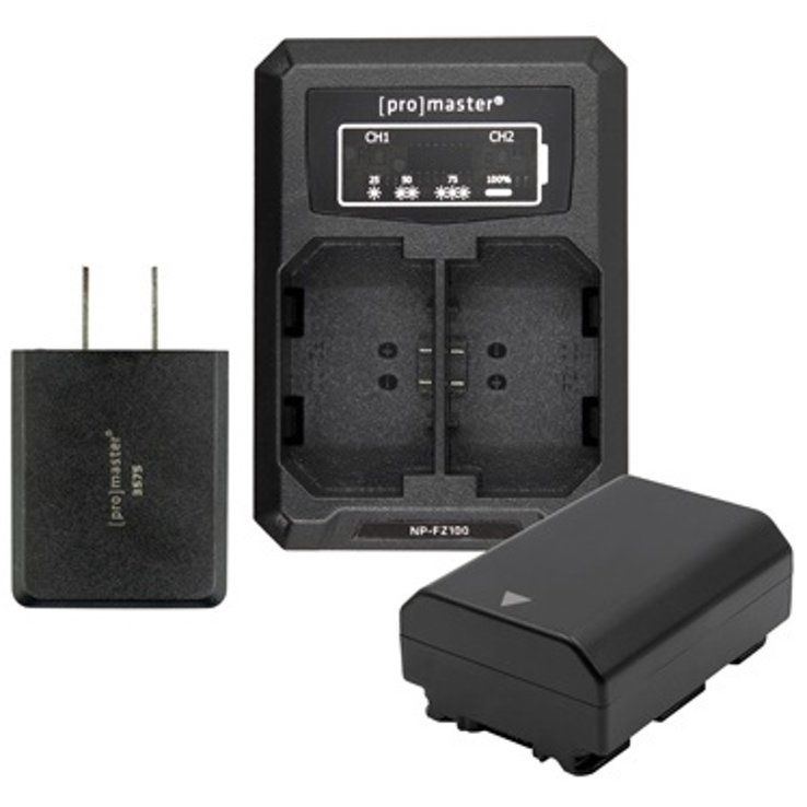 Promaster Dual Battery Charger for Sony NP-FZ100