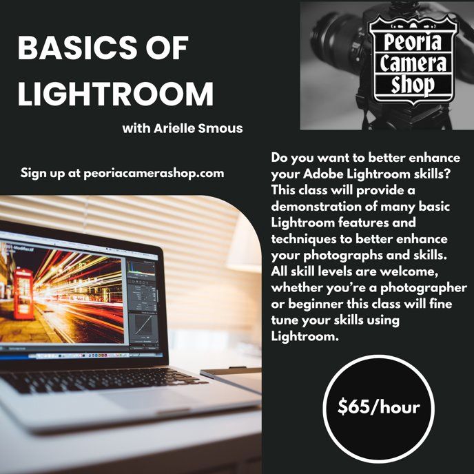 Basics of Lightroom with Arielle Smous