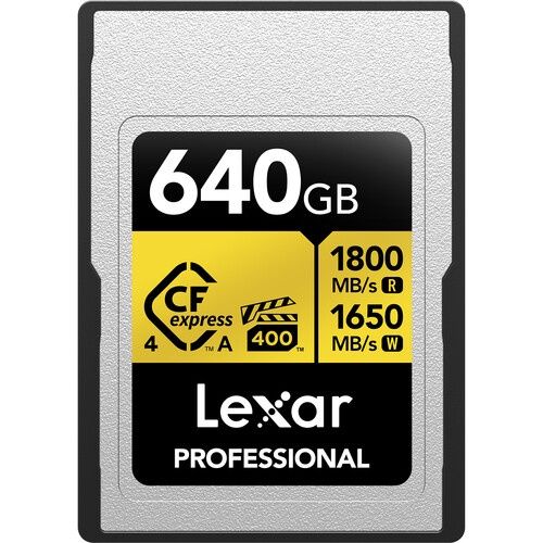 Lexar Gold 640GB CFE-A