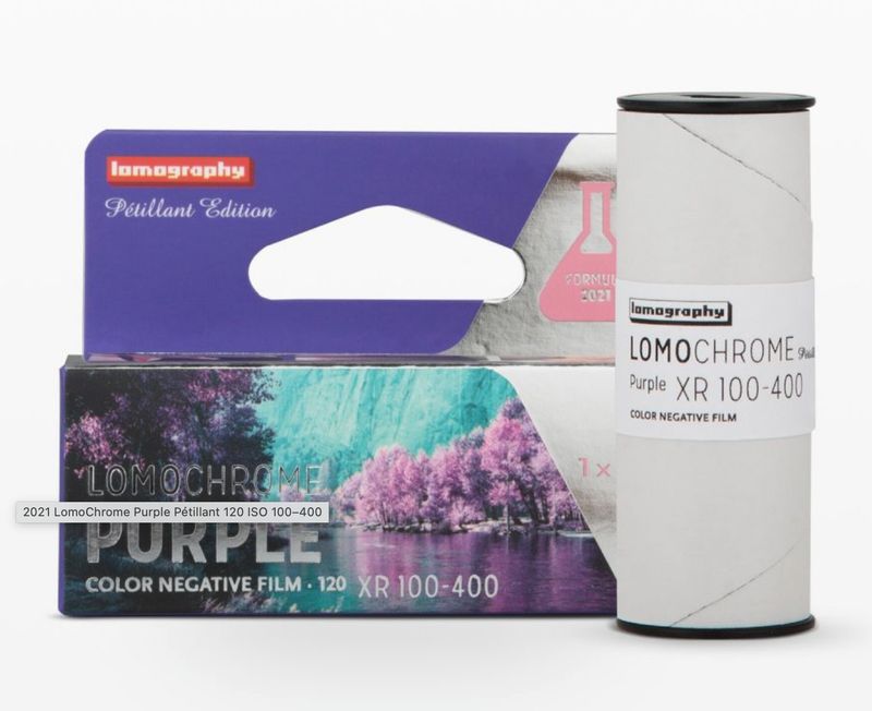 Lomography Purple Color Negative Film 120