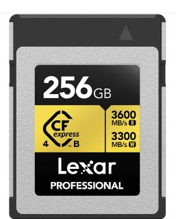 Lexar 256GB CFE-B GOLD 4.0