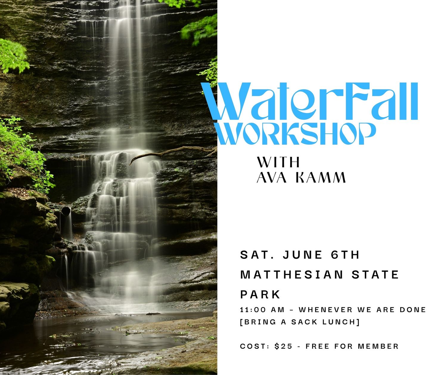 Waterfall Workshop 2026