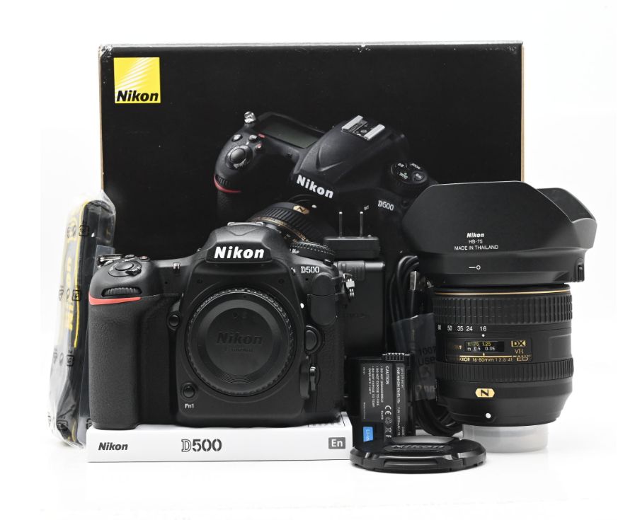 USED Nikon D500 &amp; 16-80 f/2.8-4 Lens Kit