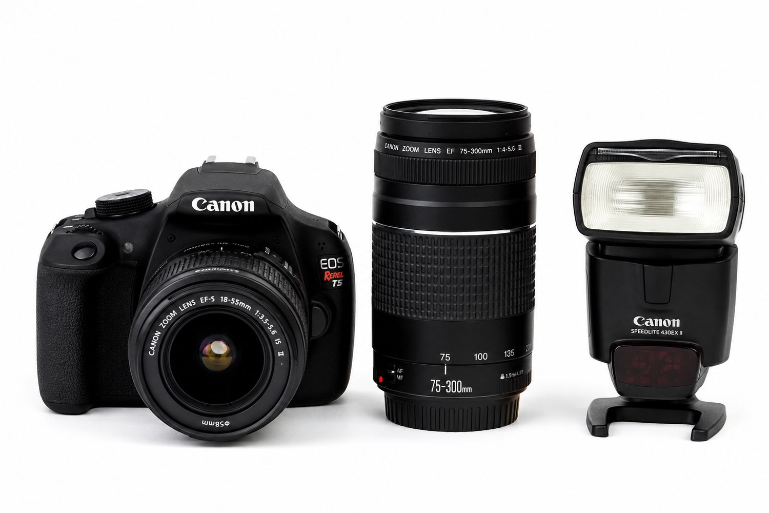 USED CANON T5 KIT