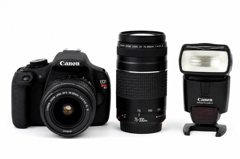 USED CANON T5 KIT