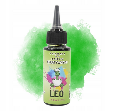 Zielony Barwnik w Płynie Do Zabaw Kreatywnych – 50 ml 🍃