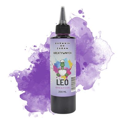 Fioletowy Barwnik w Płynie Do Zabaw Kreatywnych – 200 ml 💜