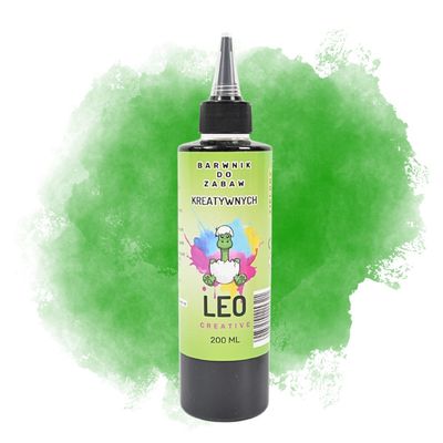 Zielony Barwnik w Płynie Do Zabaw Kreatywnych – 200 ml 🍃