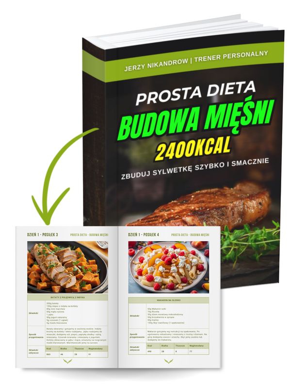 PROSTA DIETA - BUDOWA MIĘŚNI