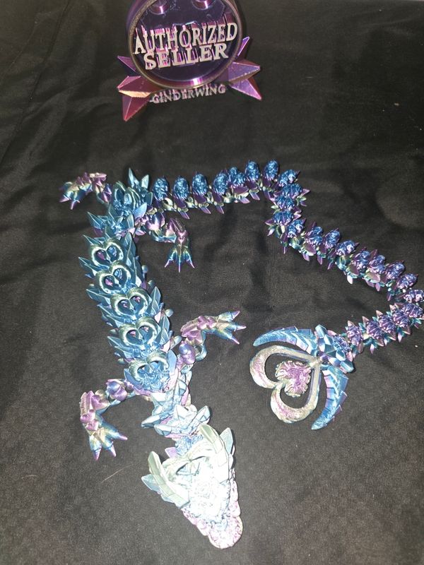 Dark heart dragon
