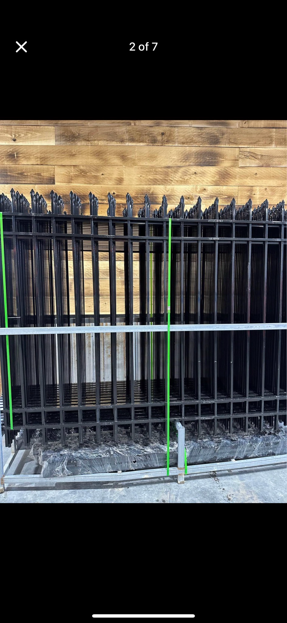 10ft X 7ft Metal Fencing 200ft Panels & Post