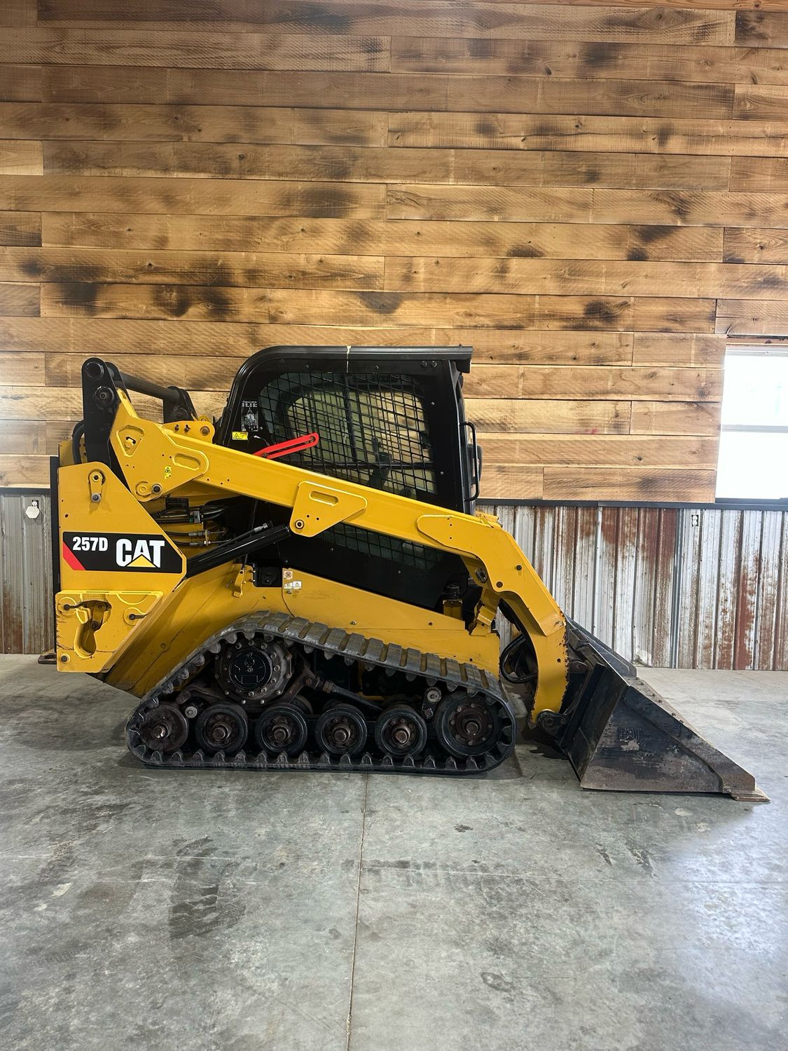 2016 Cat 257d Enclosed Cab 1100 Hrs 2 Speed