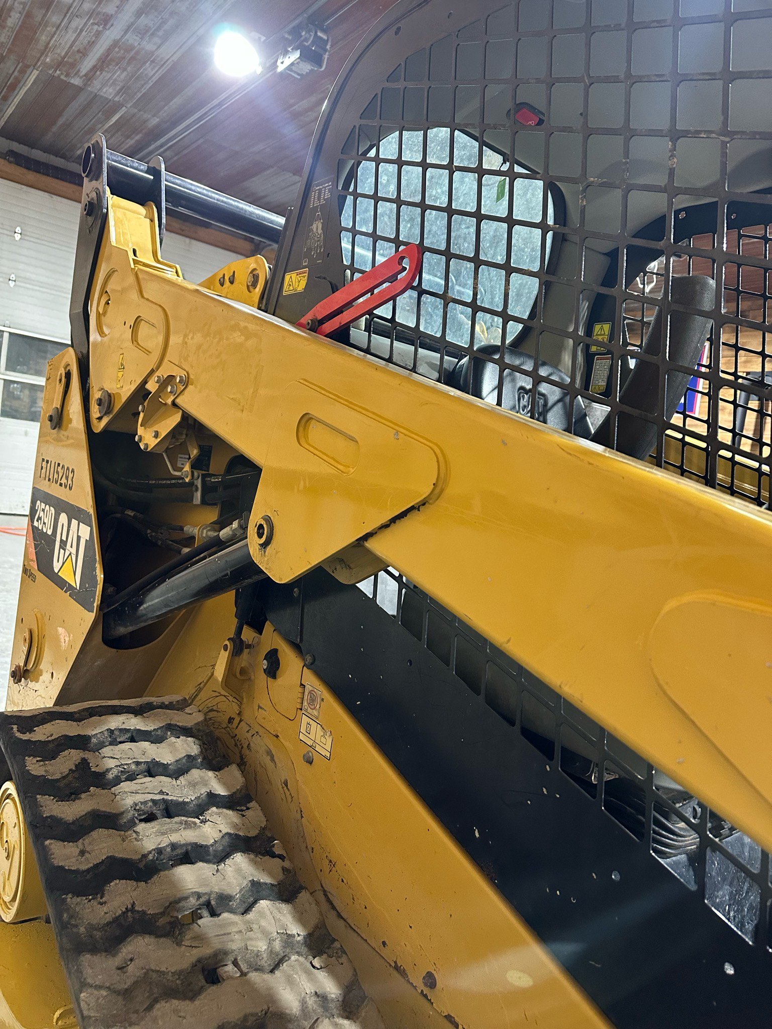 2017 Cat 259d 2200 Hrs Open Cab 2 Speed