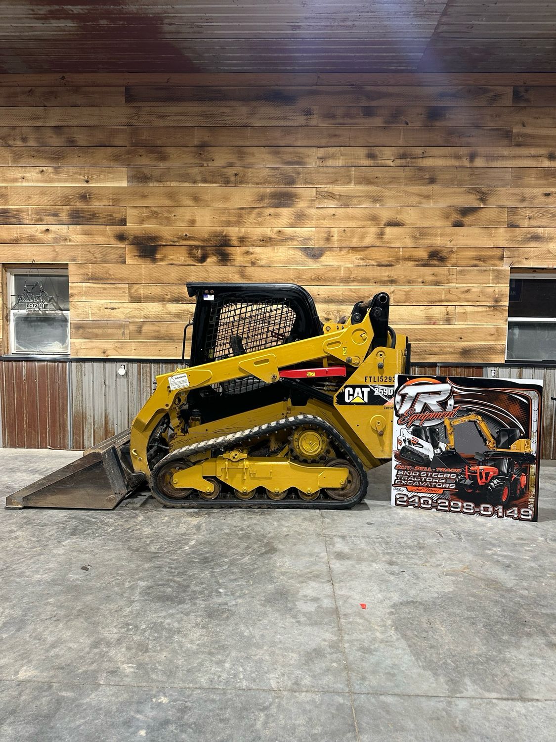 2017 Cat 259d 2200 Hrs Open Cab 2 Speed