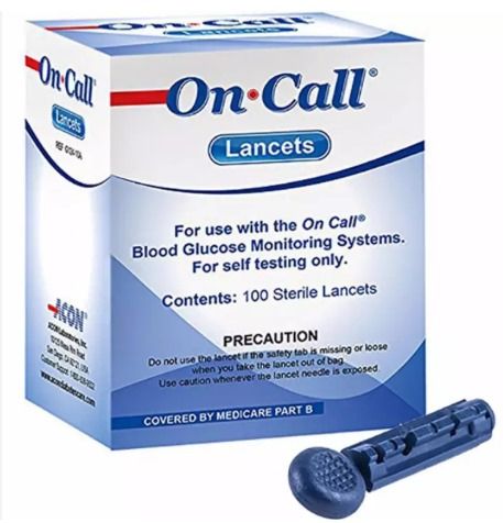 Lancetas para Glucómetro On Call