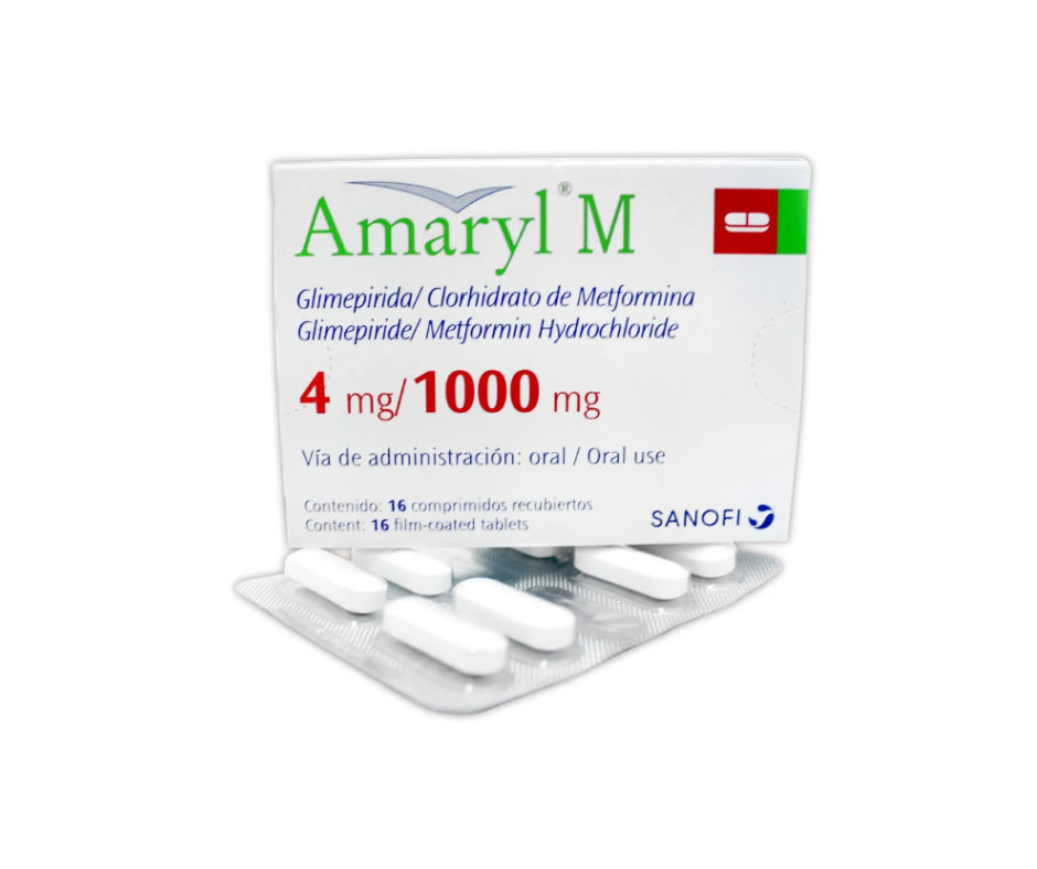 Amaryl 4mg Comprimidos