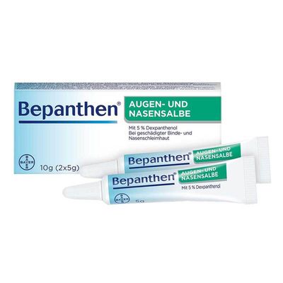BEPANTHEN 眼鼻軟膏， Augen- und Nasensalbe  2x 5g
