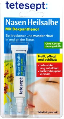 Tetesept Nasenheilsalbe,鼻癒合軟 5 g