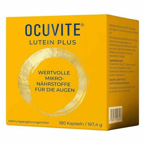Ocuvite Lutein Plus葉黃素增強膠囊 180 入