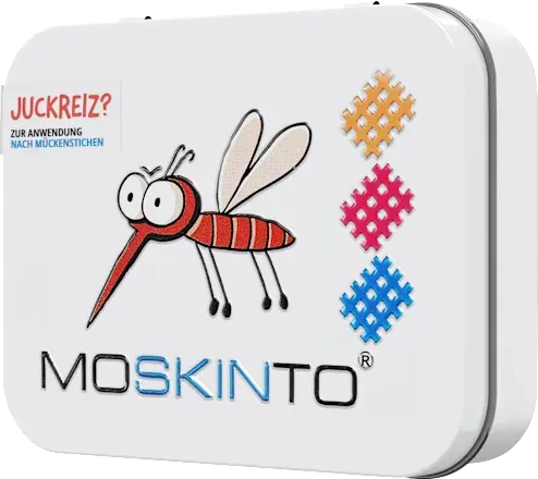 B2B moskinto  蚊蟲叮咬ok繃 鐵盒42 入x6盒