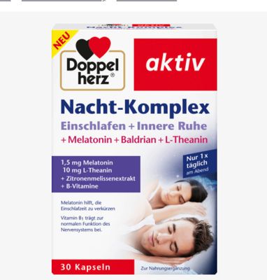 Doppelherz晚安Nacht-Komplex 30入