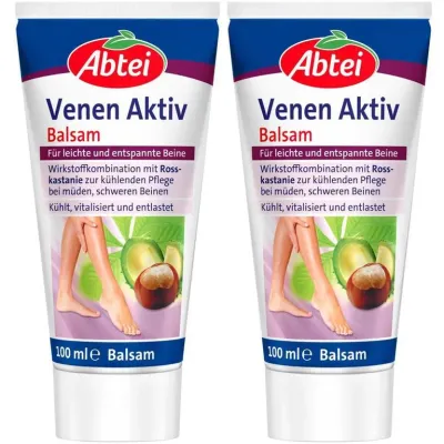 Abtei Venen Aktiv Balsam 100ml x2