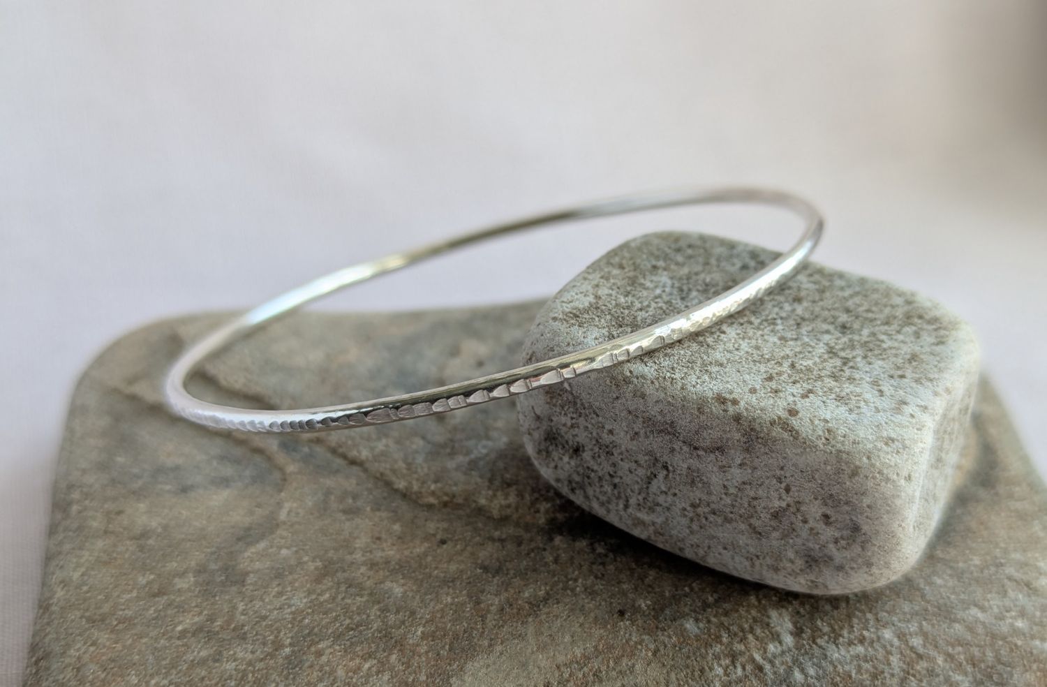 Bark Texture Bangle
