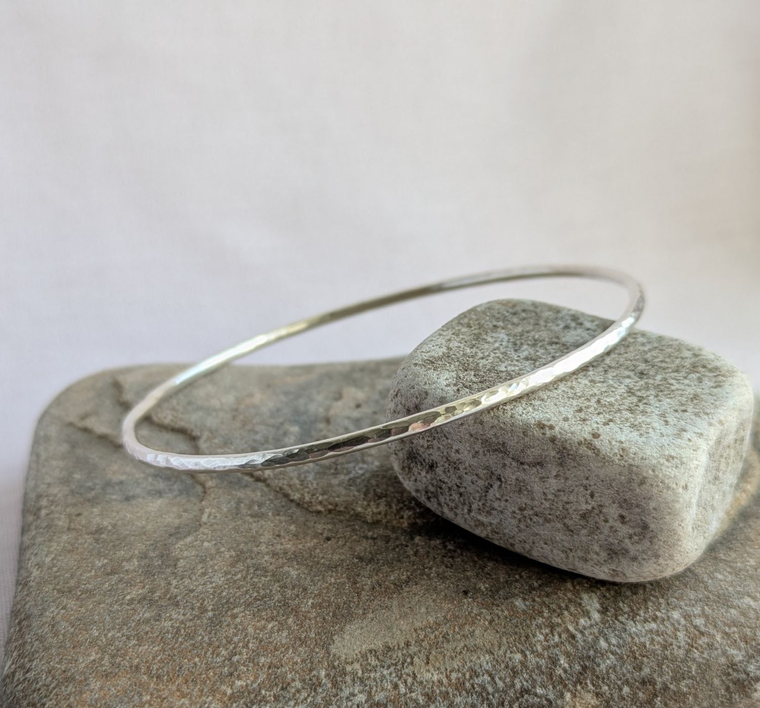 Hammered Texture Bangle