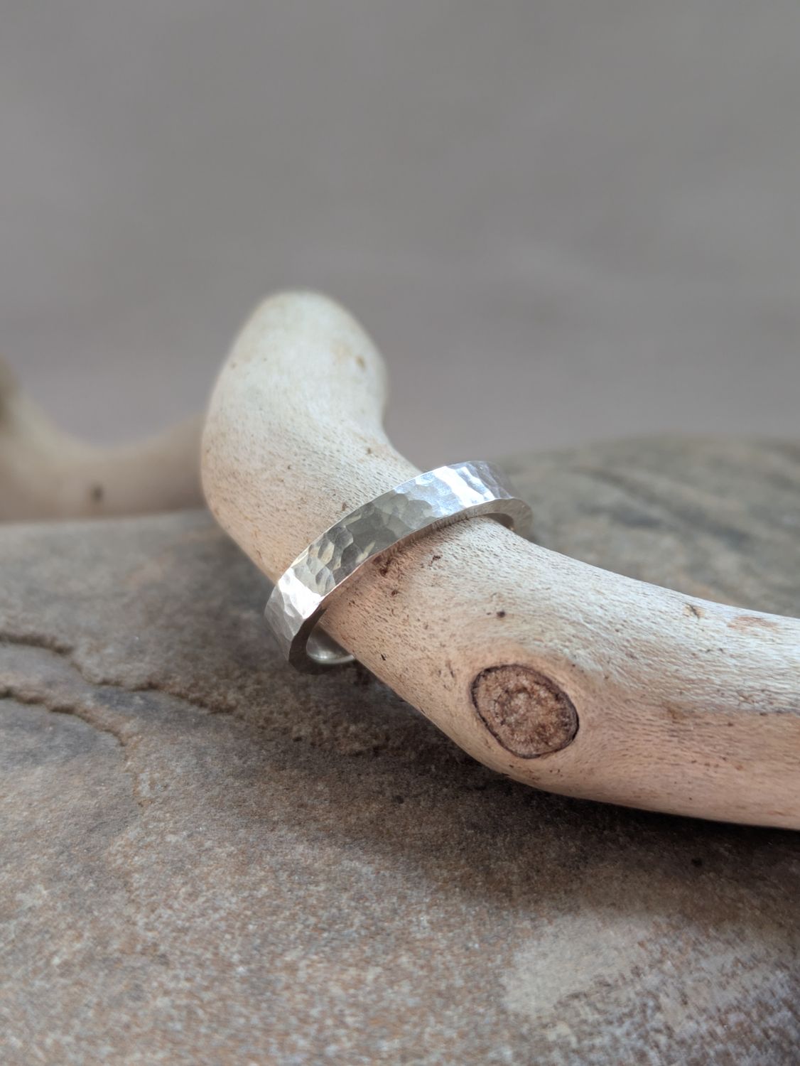 Hammered Texture Ring