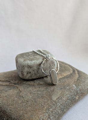 Sea Glass Goddess Pendant