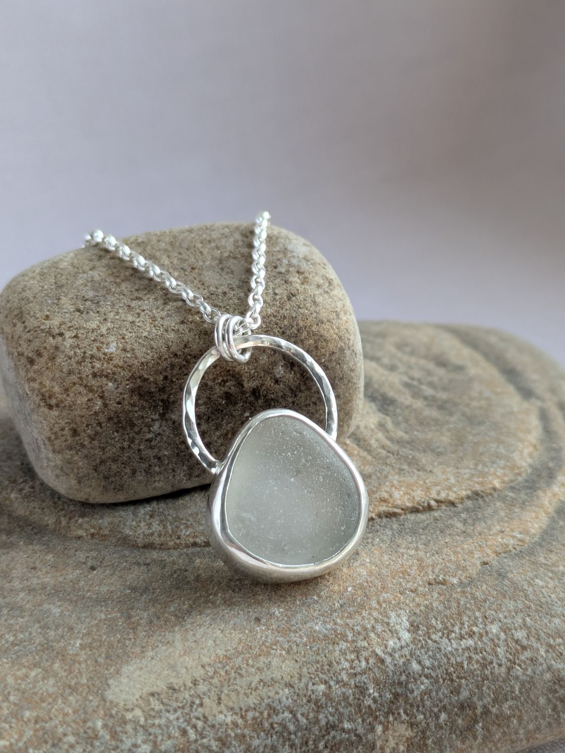 Sun &amp; Fell Sea Glass Pendant