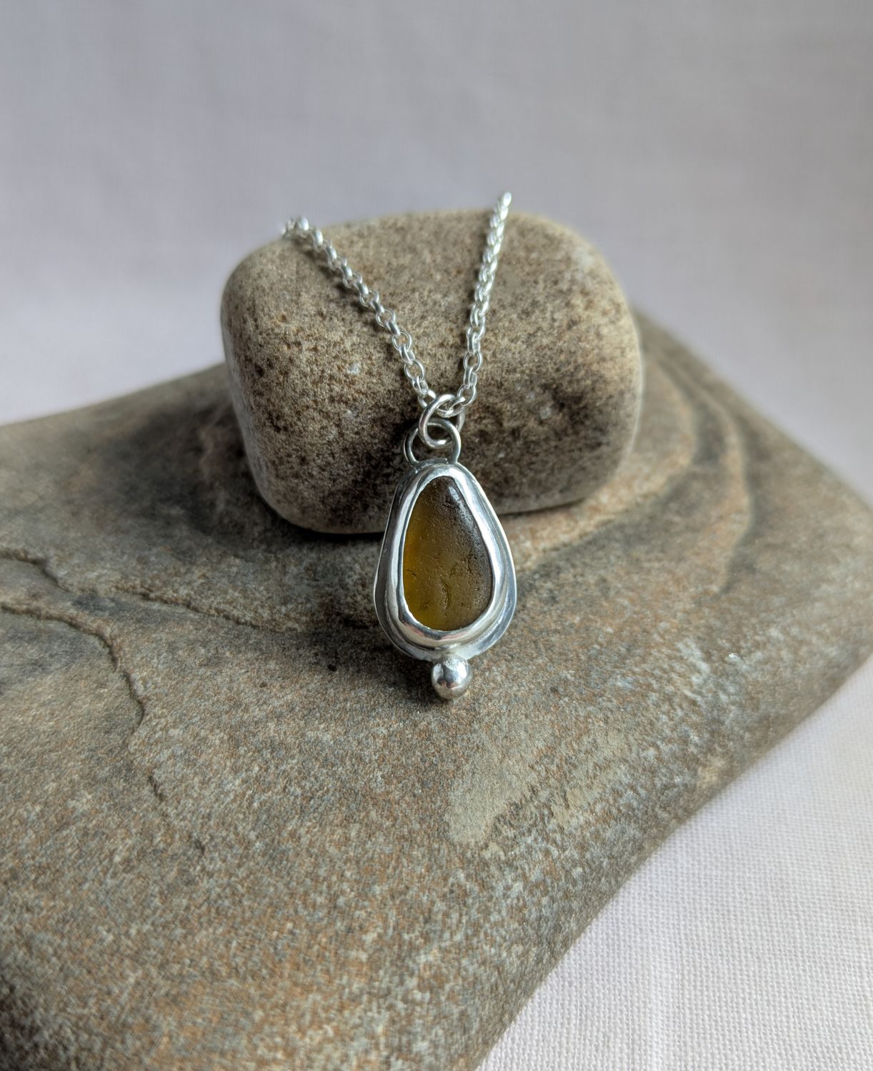 Sea Glass Pendant #6