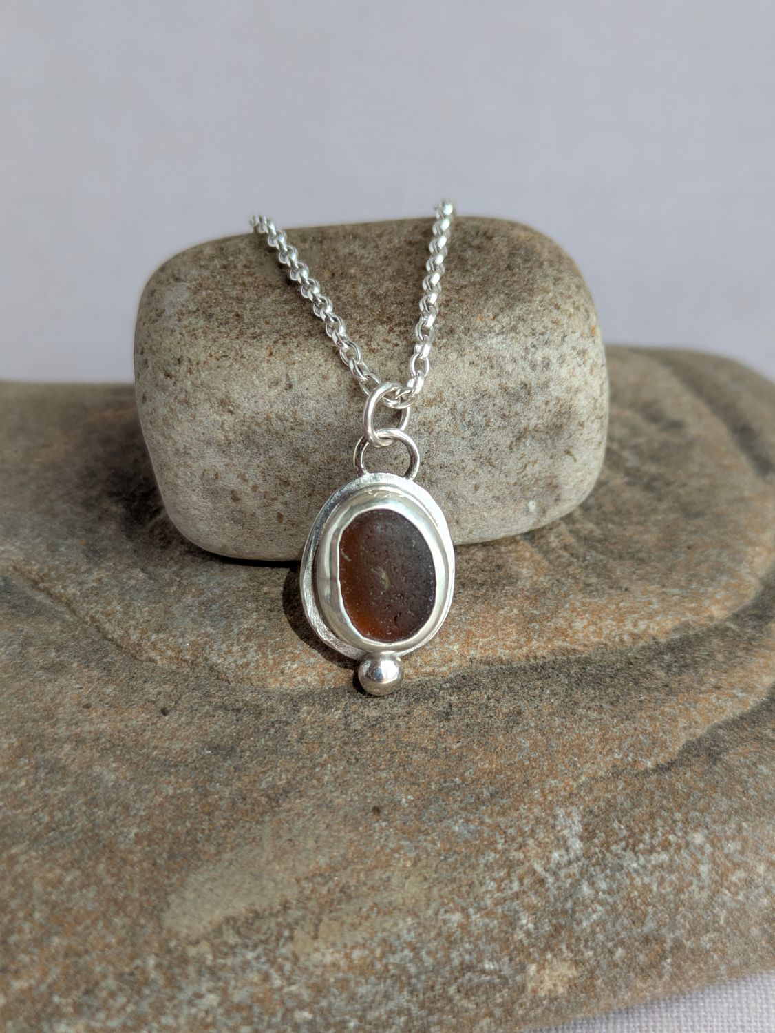 Sea Glass Pendant #7
